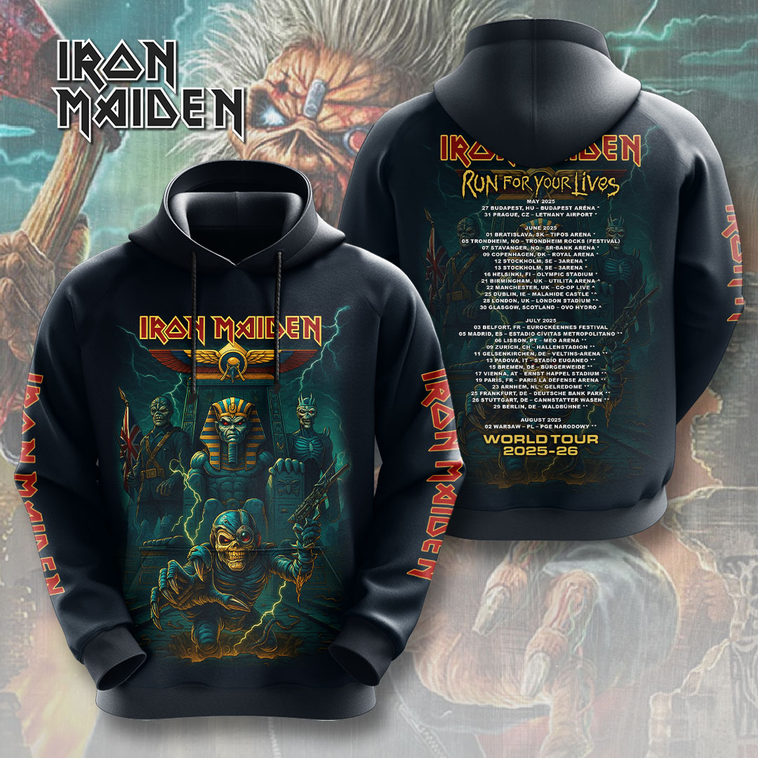 Iron Maiden Hallowed 2025-2026 Hoodie