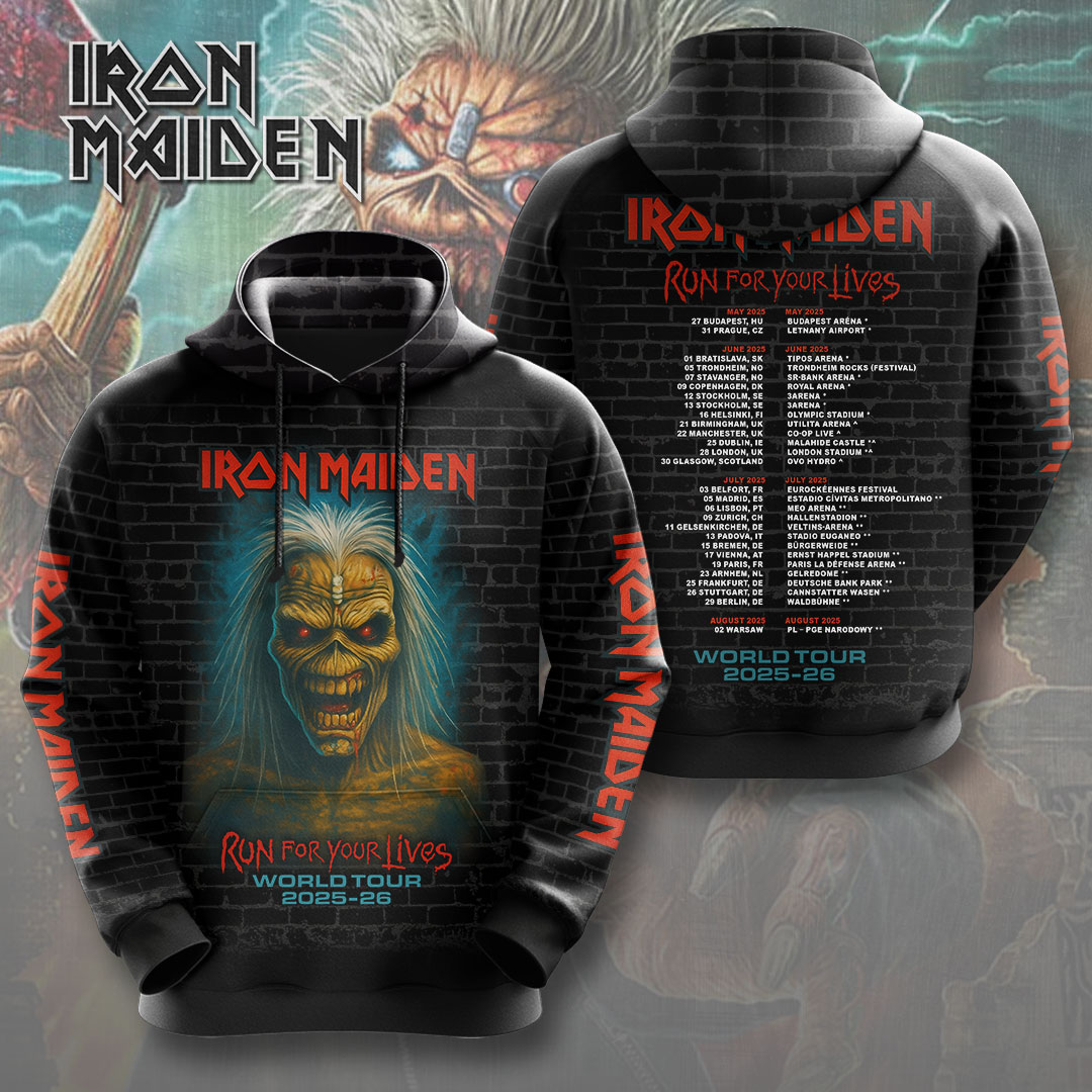 Iron Maiden Fear Of The Dark Hoodie