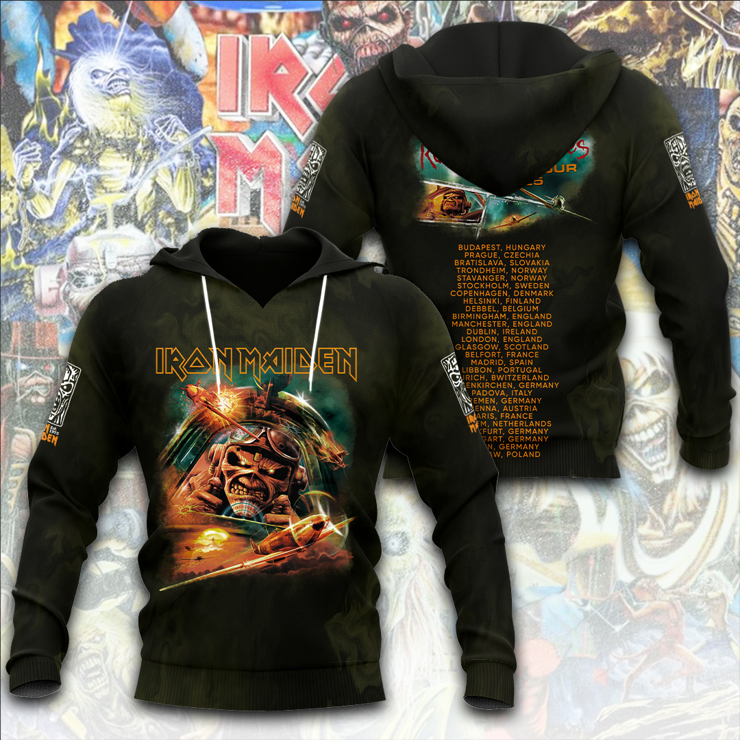 Iron Maiden Mascot Armor Hoodie
