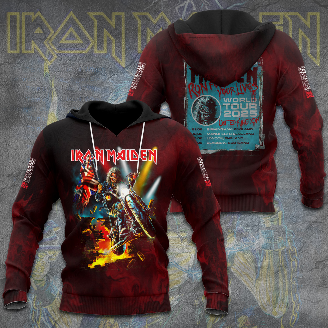 Iron Maiden Pyramids Hoodie
