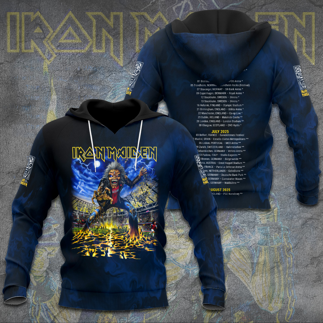 Iron Maiden Stagecrafhoodie