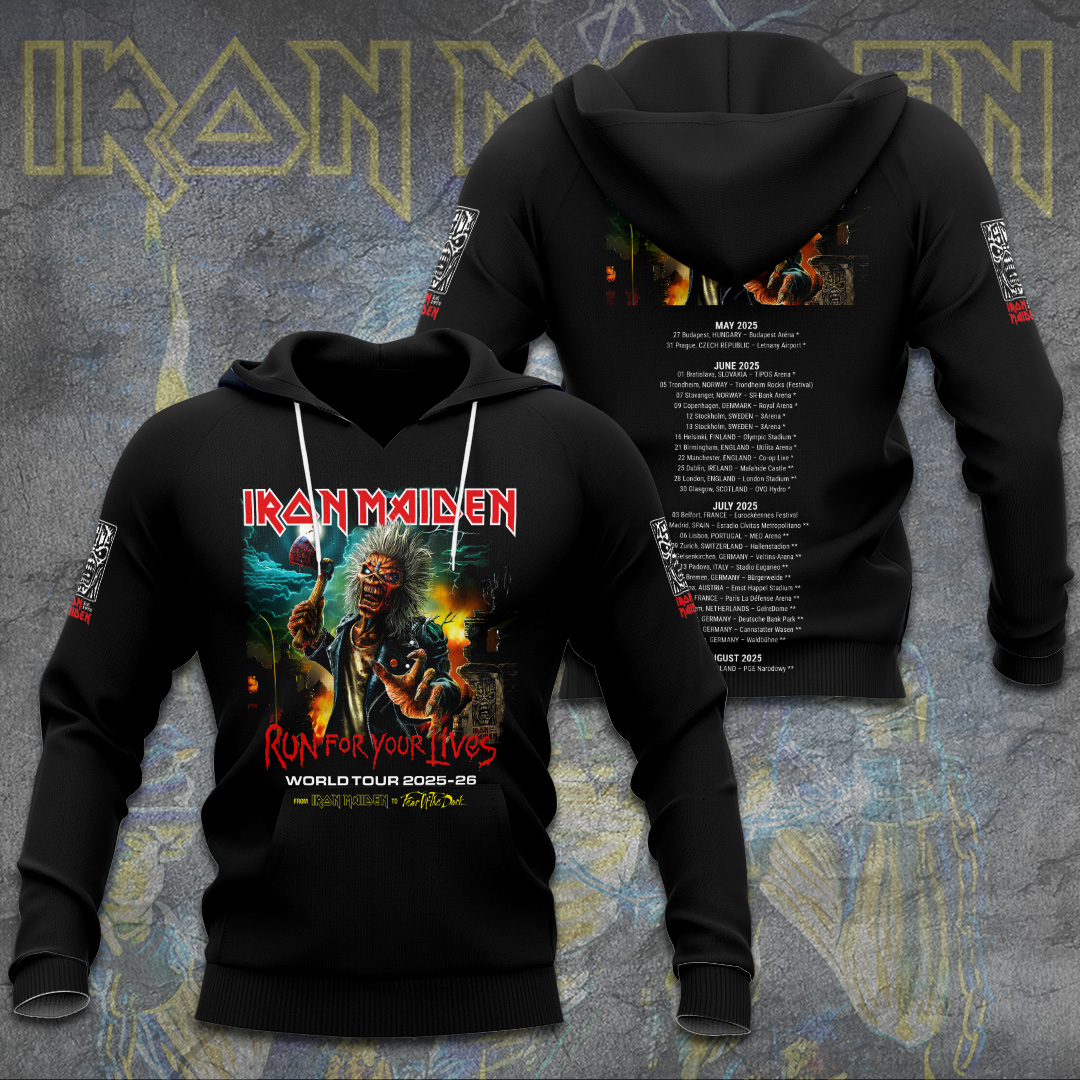 Iron Maiden Tour Hoodie