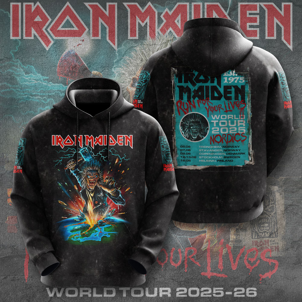 Iron Maiden Metal Royalty Hoodie