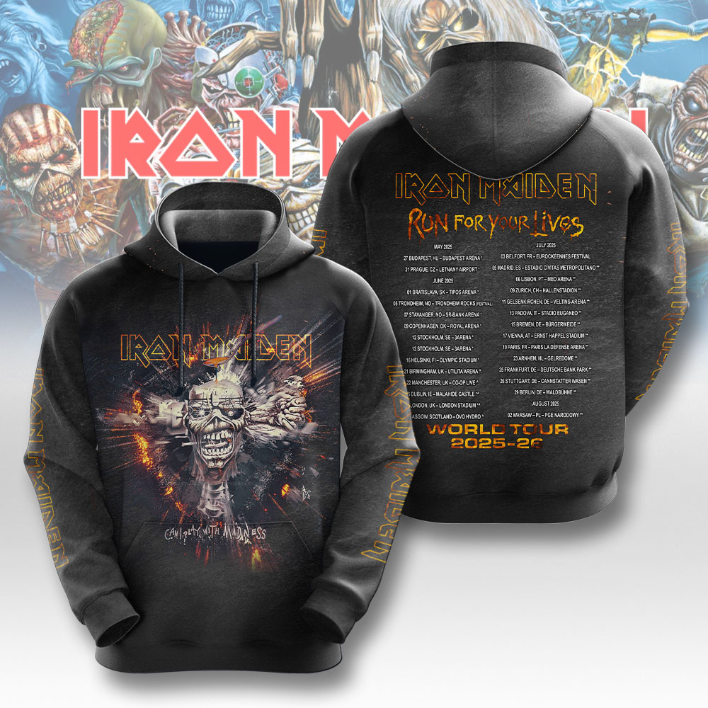Iron Maiden Guitar Duel Hoodie