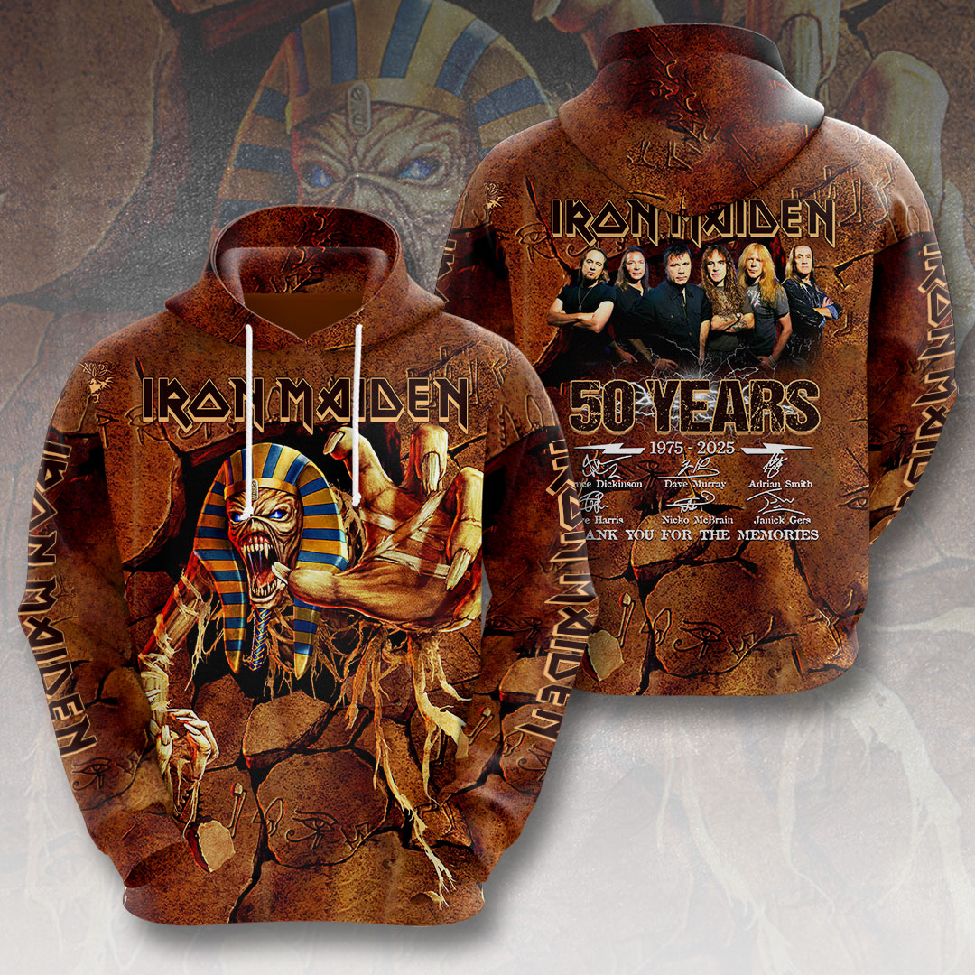 Iron Maiden Era 90S Hoodie