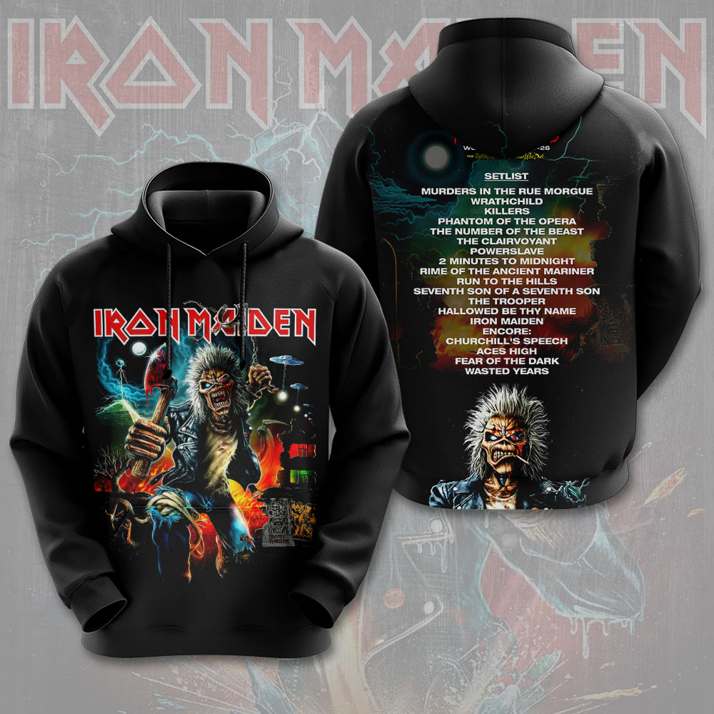 Iron Maiden Arena Tour Hoodie
