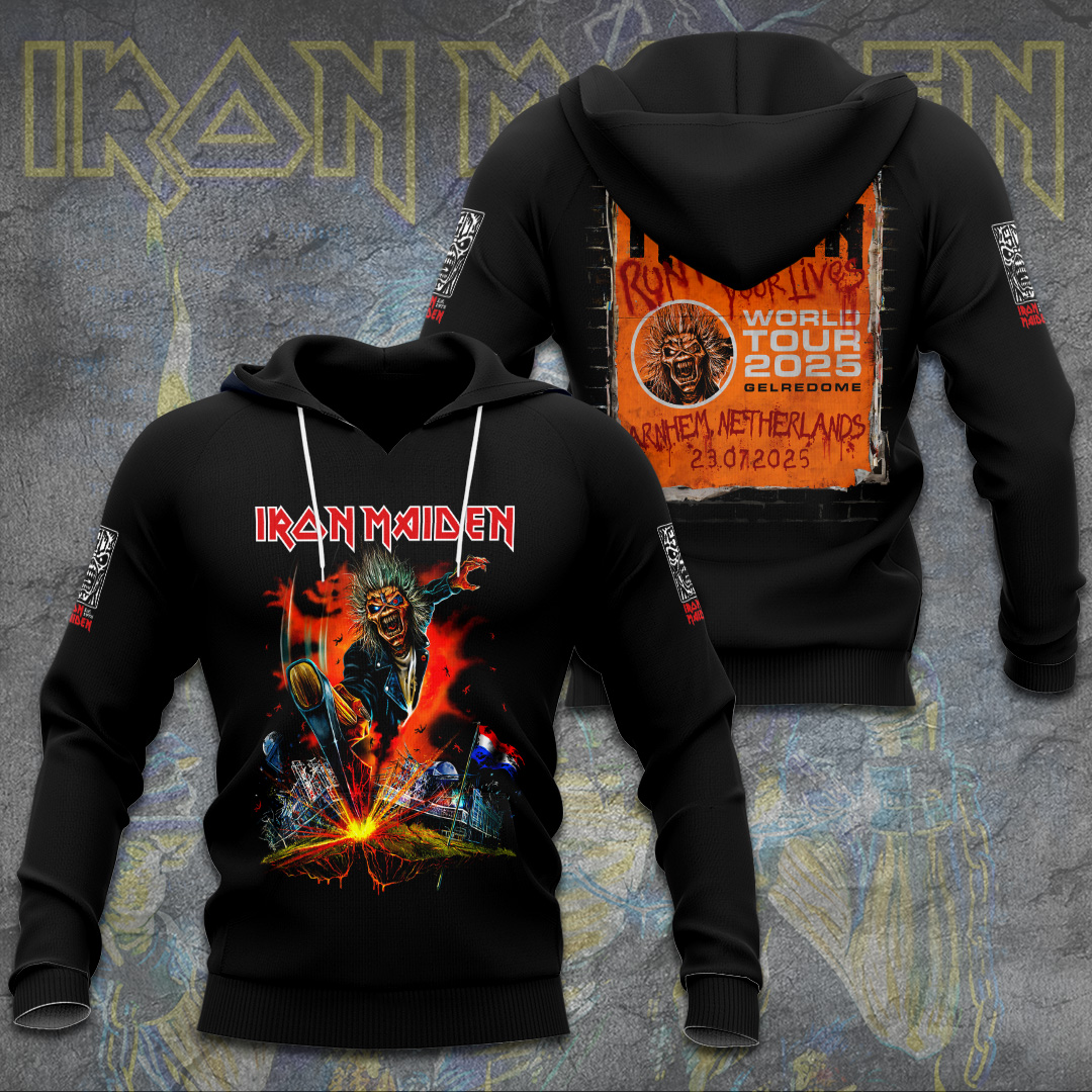 Iron Maiden Collector Badge Hoodie