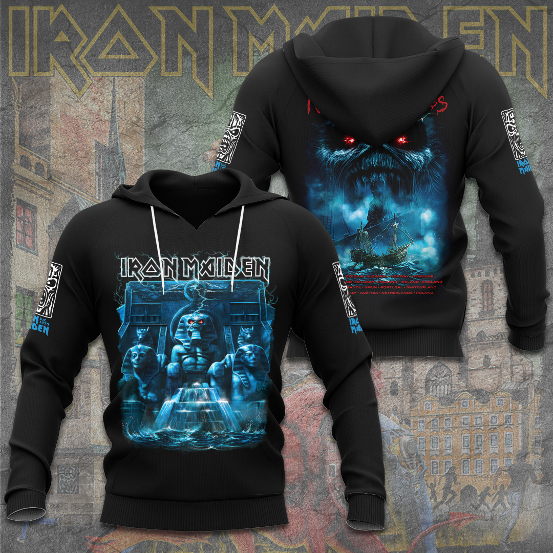 Iron Maiden Aces High 3D Hoodie