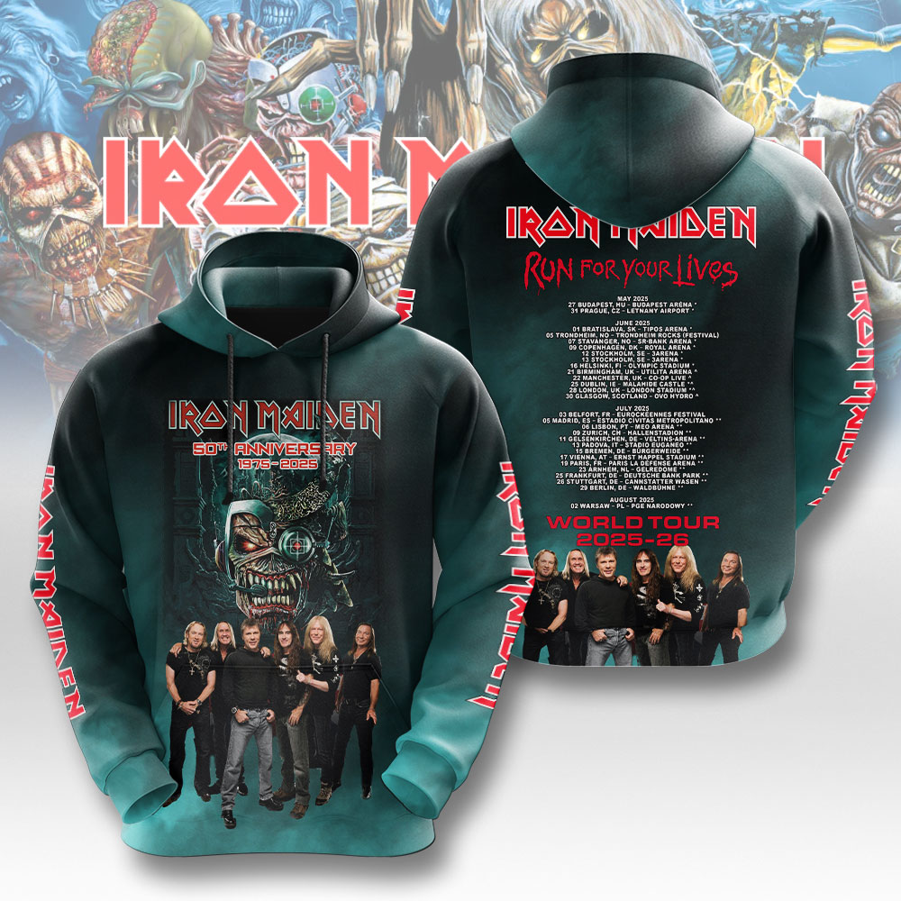 Iron Maiden Maiden 3D Hoodie