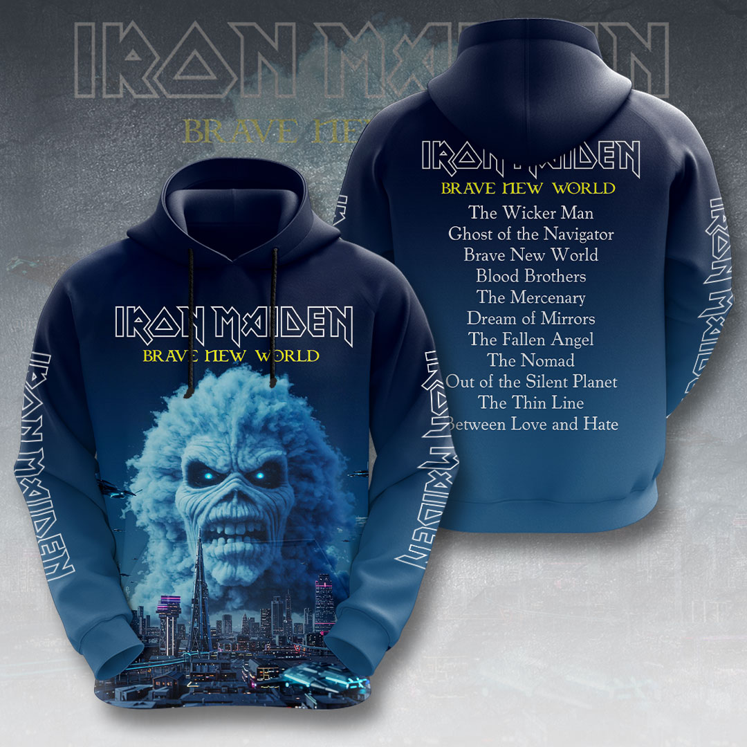 Iron Maiden Iron Maiden World Tour 3D Hoodie