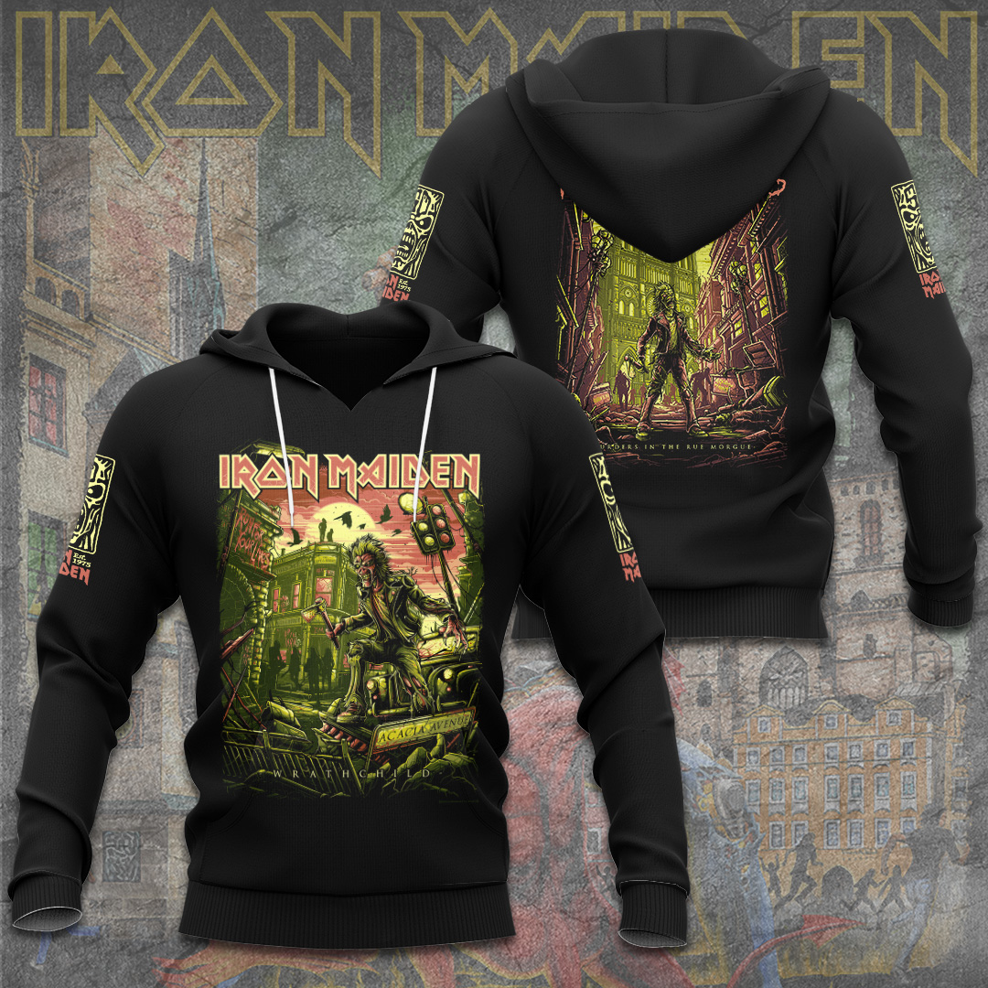 Iron Maiden Number Of The Beast 3D Hoodie