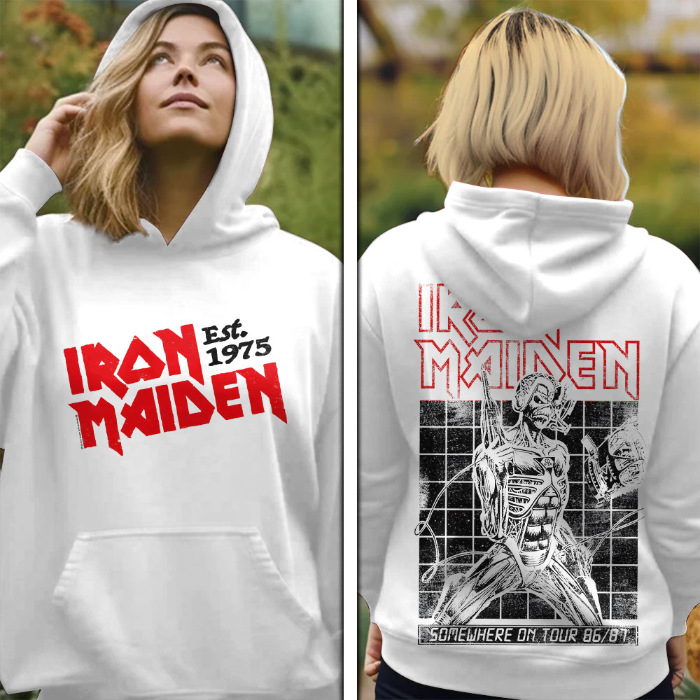 Iron Maiden Heavy Metal 3D Hoodie