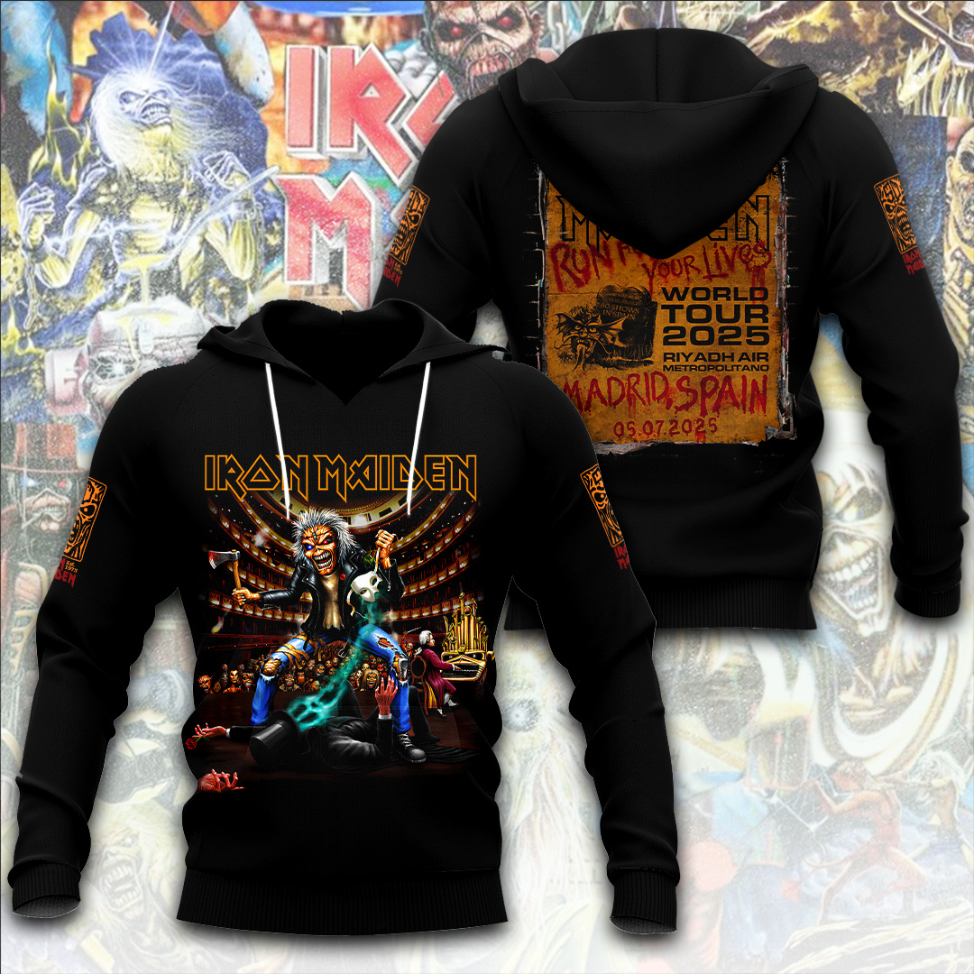 Iron Maiden Iron Maiden Fans 3D Hoodie
