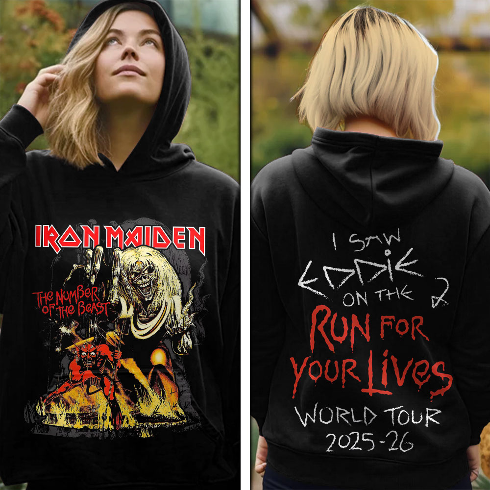 Iron Maiden Eddie Fly 3D Hoodie
