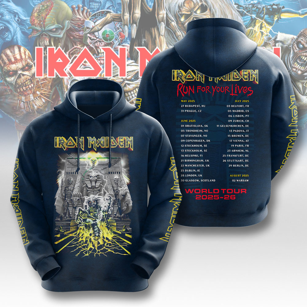 Iron Maiden Eddie Cyber 3D Hoodie
