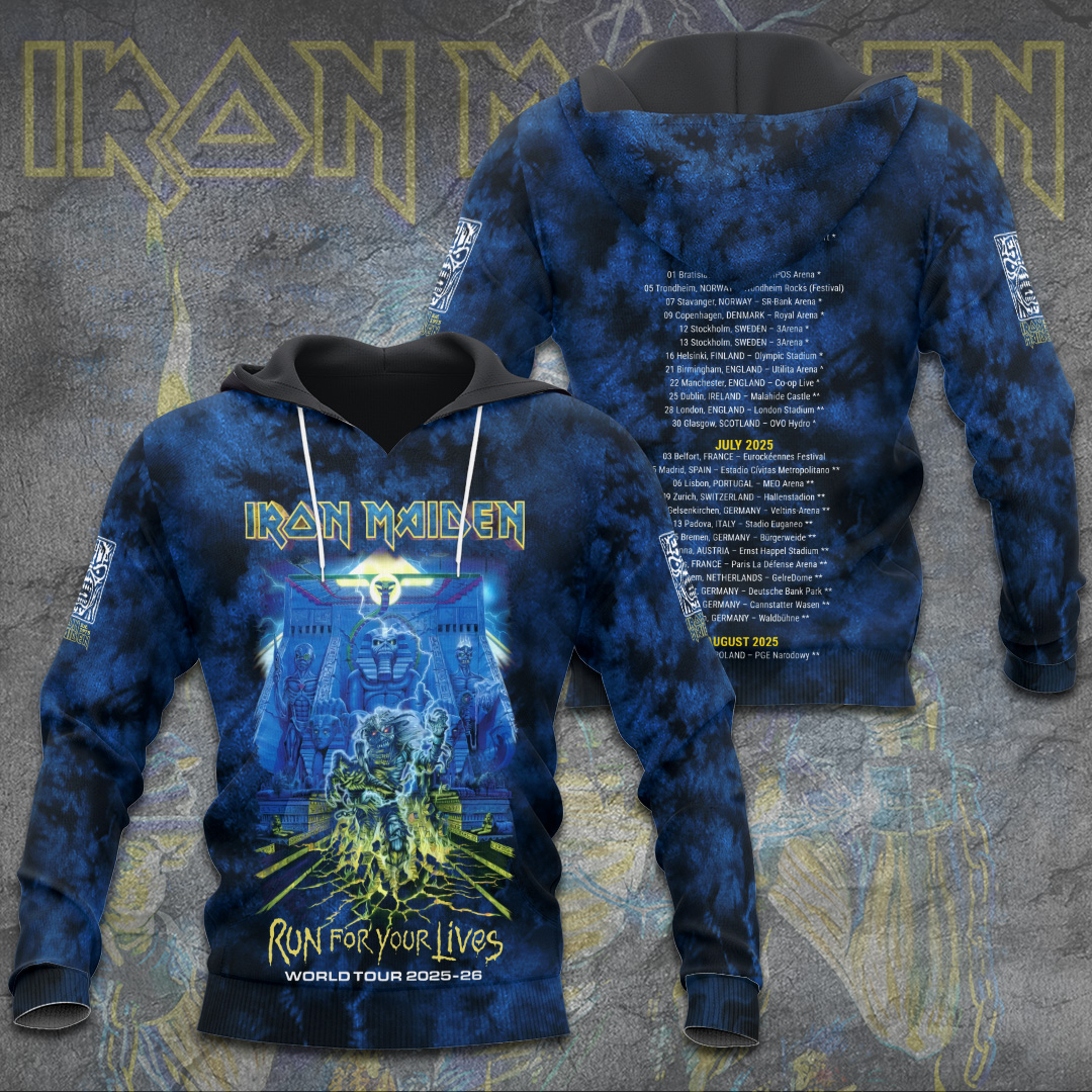 Iron Maiden Eddie Demon 3D Hoodie