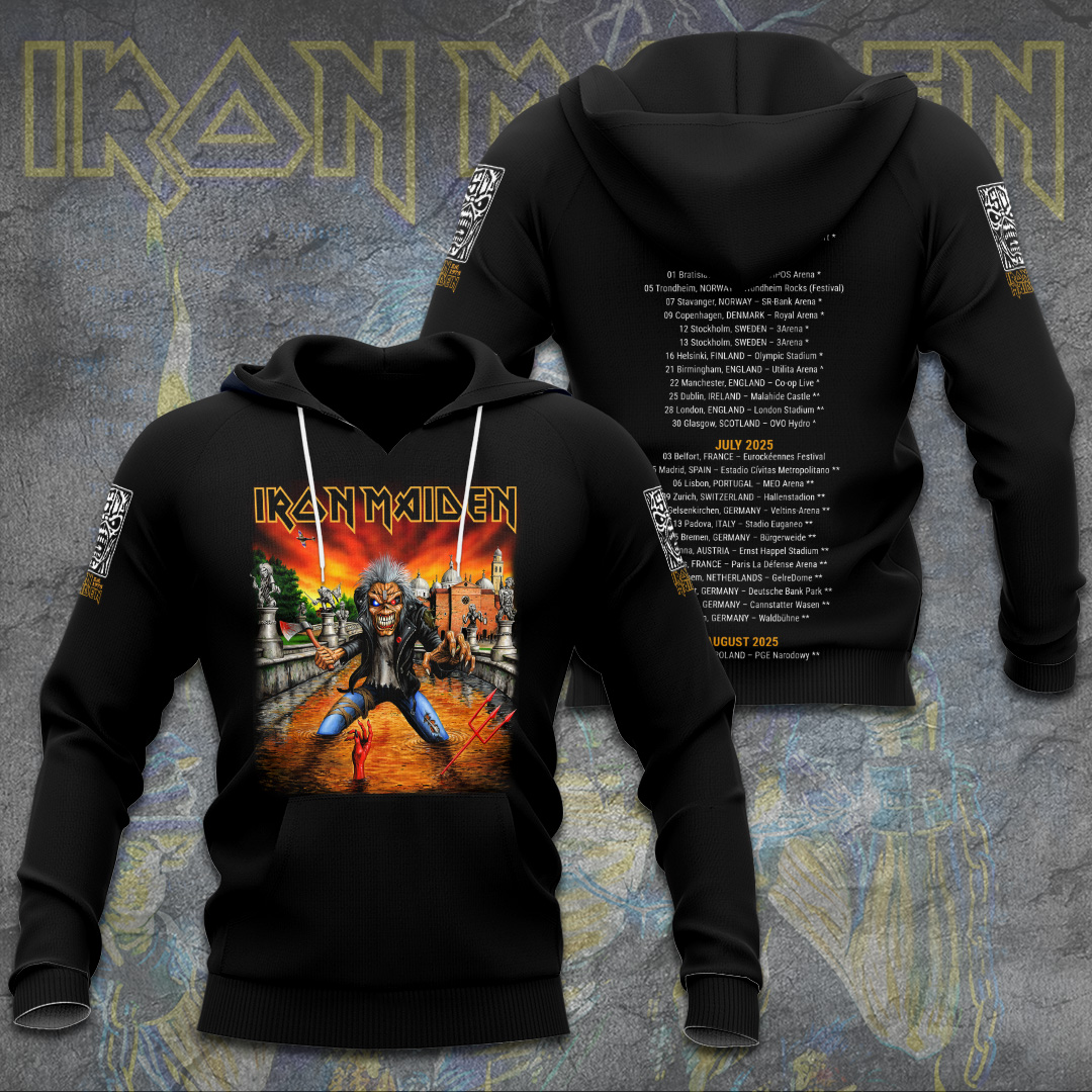 Iron Maiden Eddie Assassin 3D Hoodie