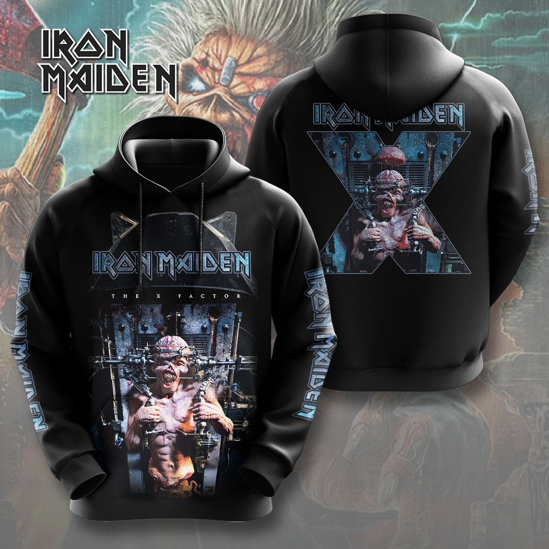 Iron Maiden Stadium Rock 3D Hoodie