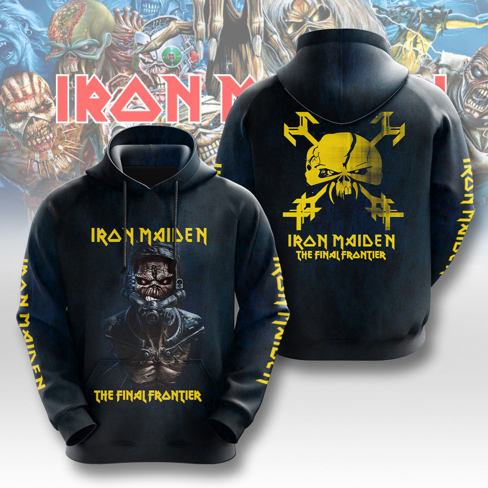 Iron Maiden Adrian Smith 3D Hoodie
