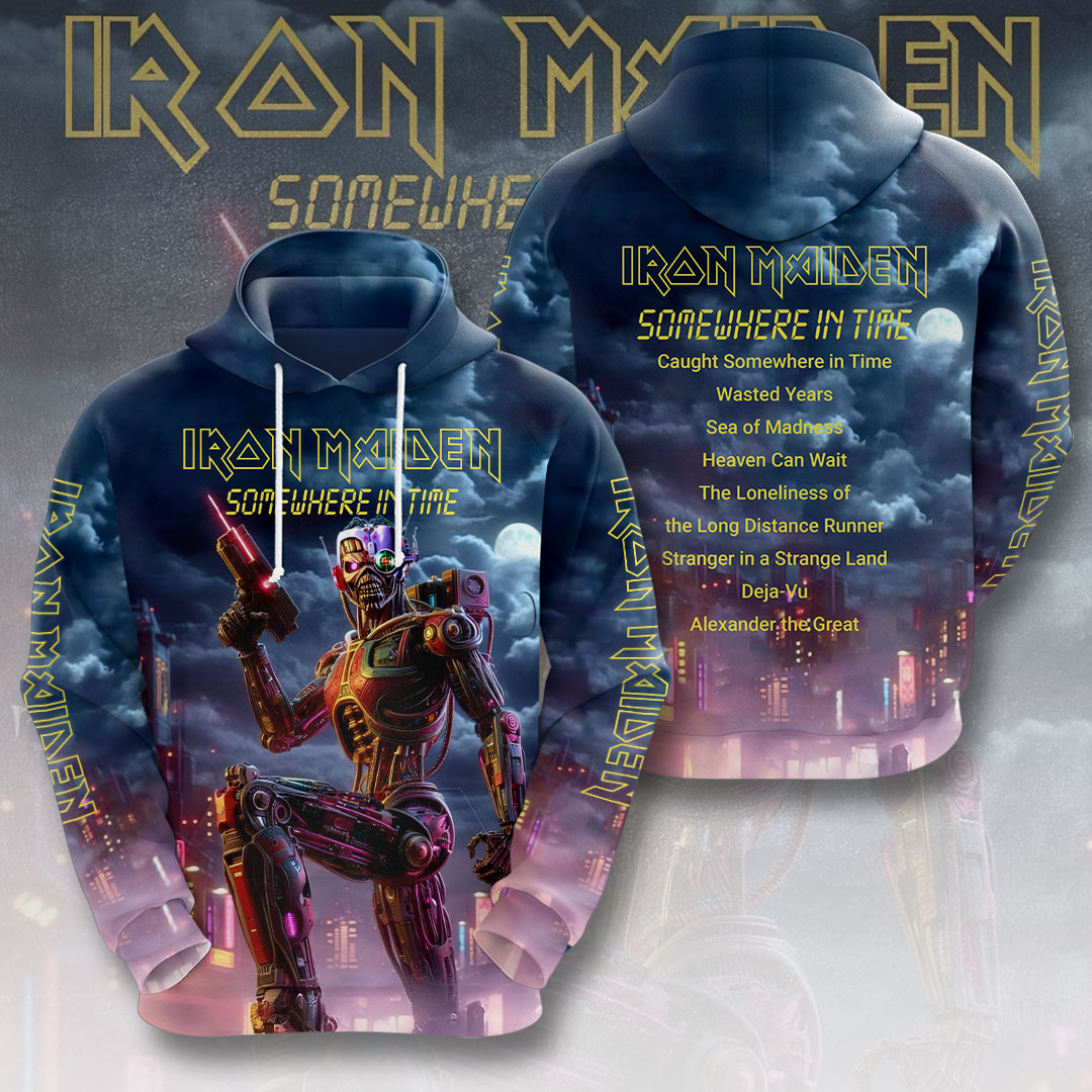 Iron Maiden Horror 3D Hoodie