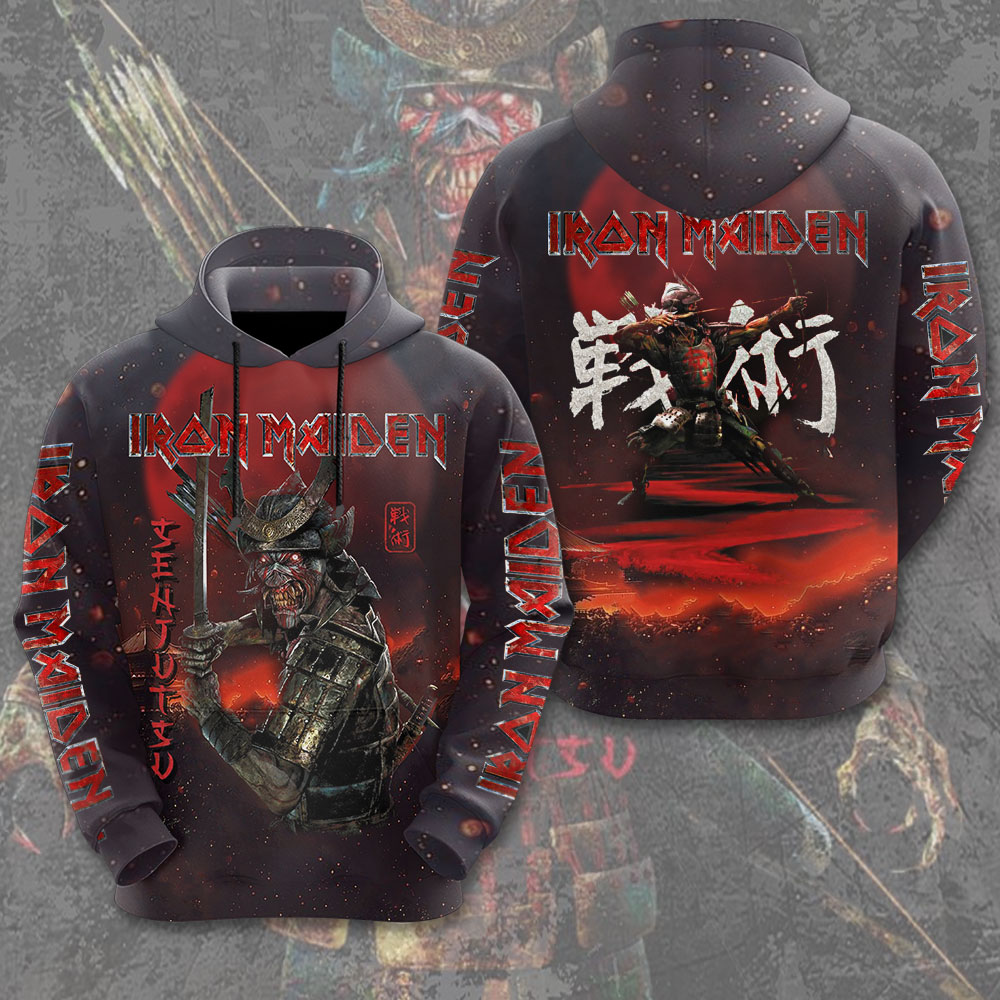 Iron Maiden War 3D Hoodie