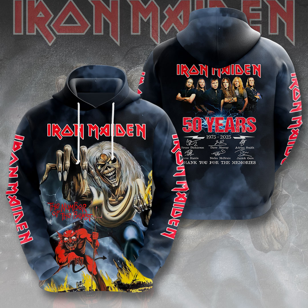 Iron Maiden Fantasy 3D Hoodie