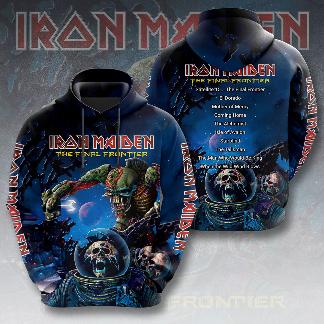 Iron Maiden Battle 3D Hoodie