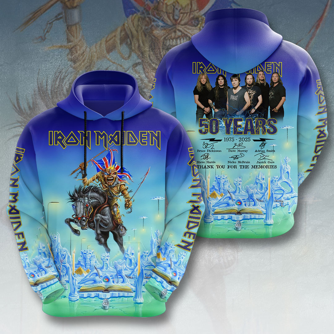 Iron Maiden Hellfire 3D Hoodie