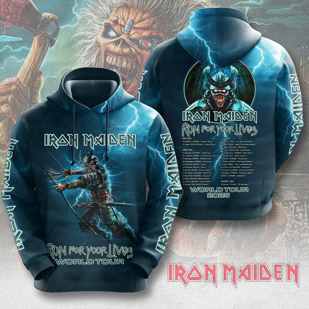 Iron Maiden Mythology 3D Hoodie