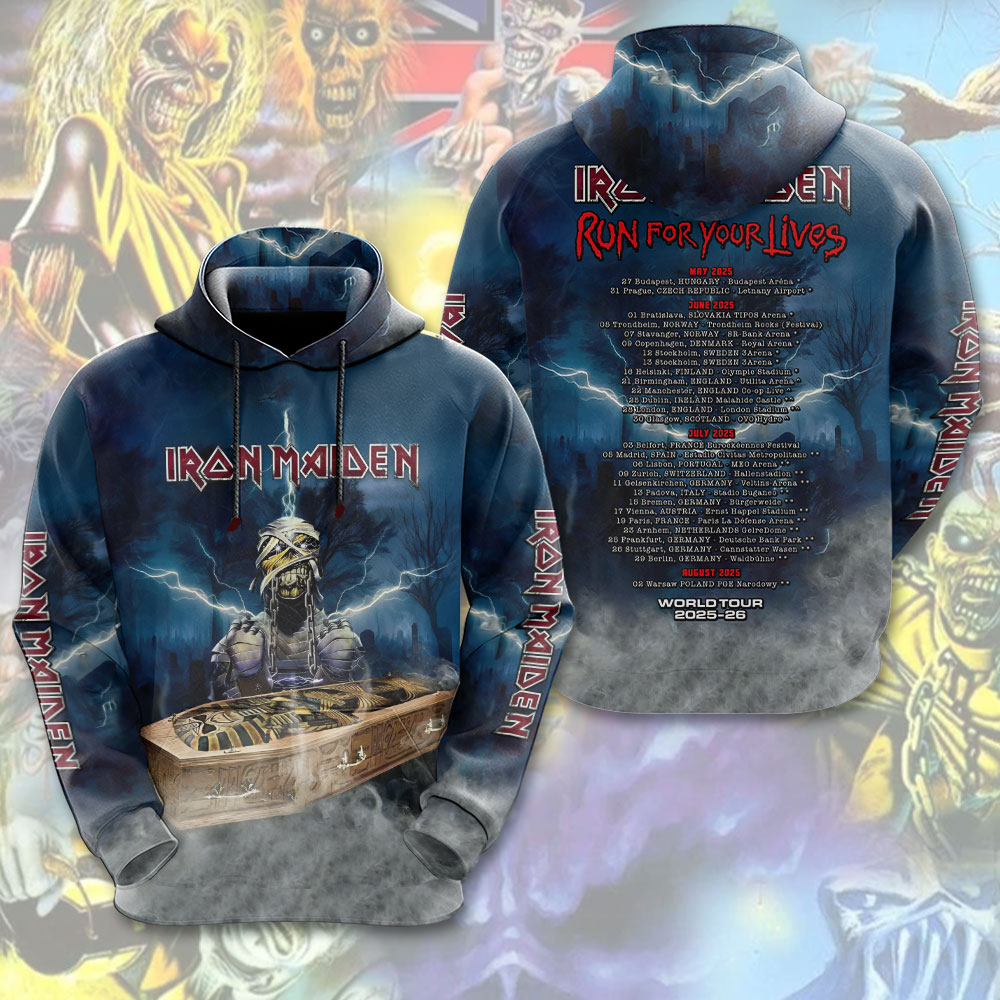 Iron Maiden Iron Maiden Fan Club 3D Hoodie