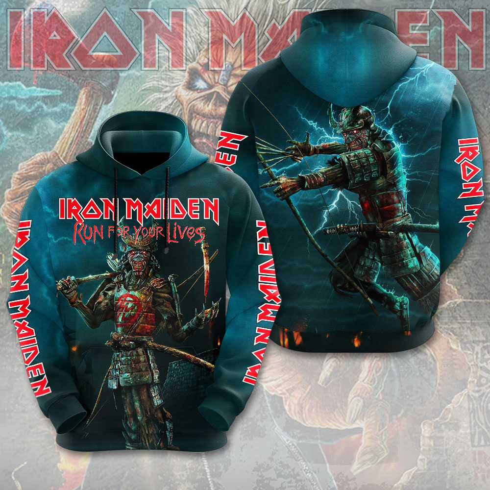 Iron Maiden Fan Design 3D Hoodie