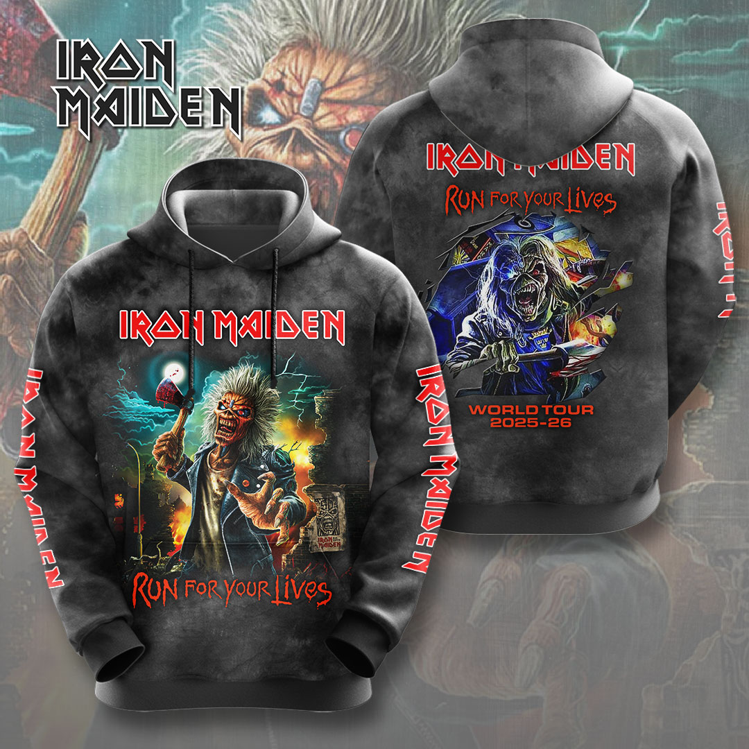 Iron Maiden Limited 3D Hoodie