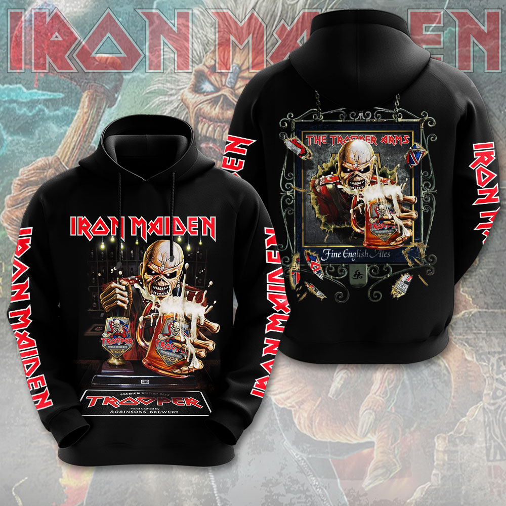Iron Maiden Stage Attire 3D Hoodie