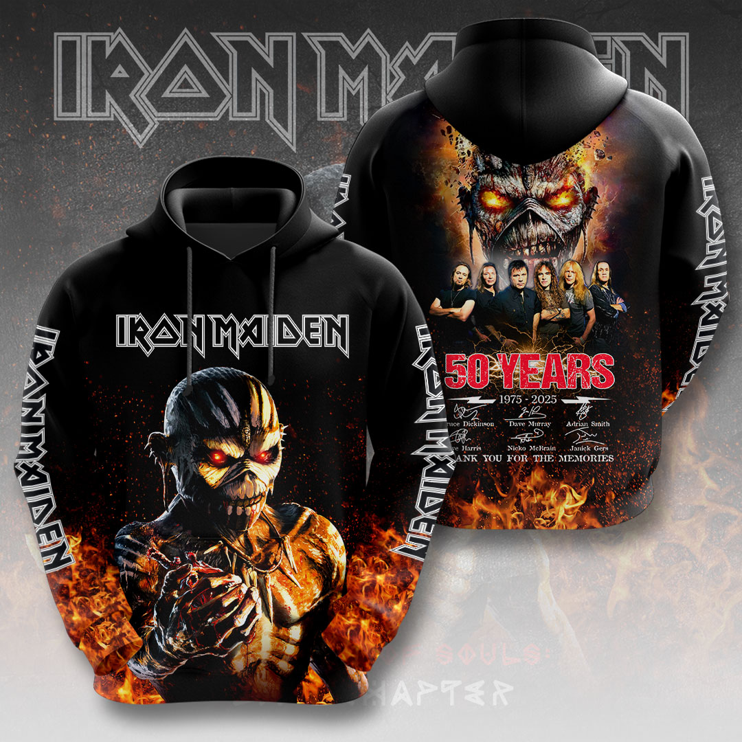 Iron Maiden Metalhead 3D Hoodie