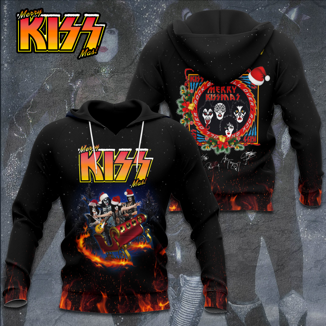 Kiss Blue Galaxy Tour Hoodie Space Ace Collection