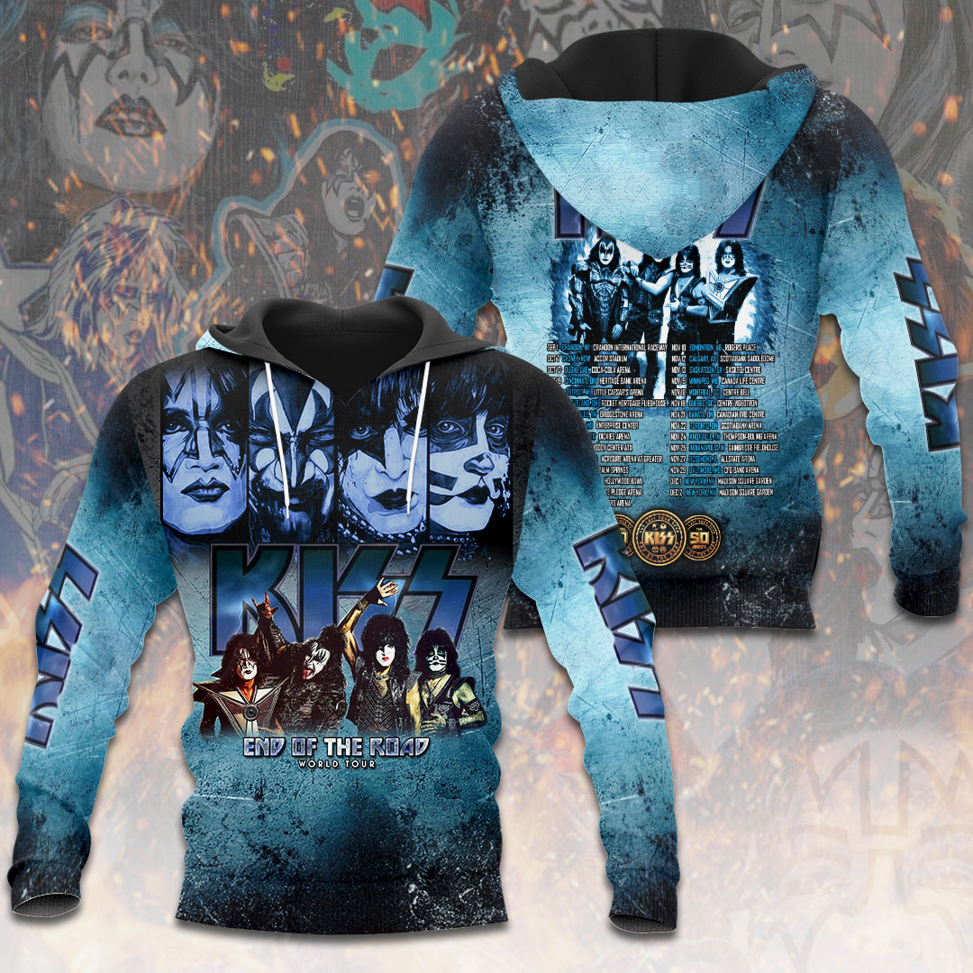 Kiss Gene Simmons Live Tour Hoodie Demon Energy