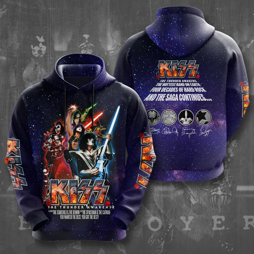 Kiss Star Saga Convention Hoodie Galactic Collector