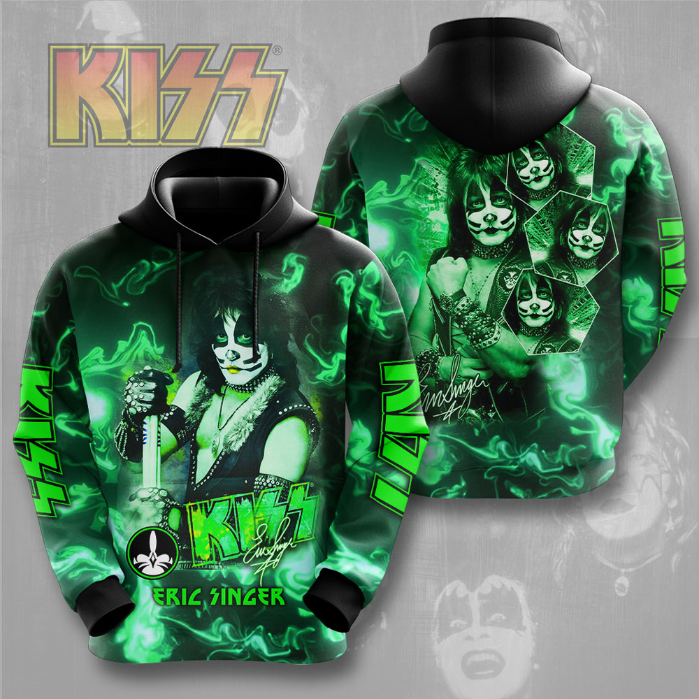 Kiss Green Lightning Tour Hoodie The Originals