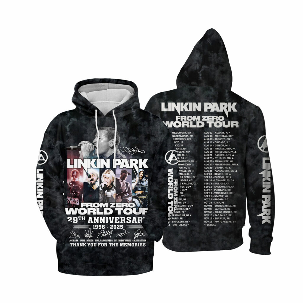 Linkin Park Fromzero World Tour 2025  Hoodie