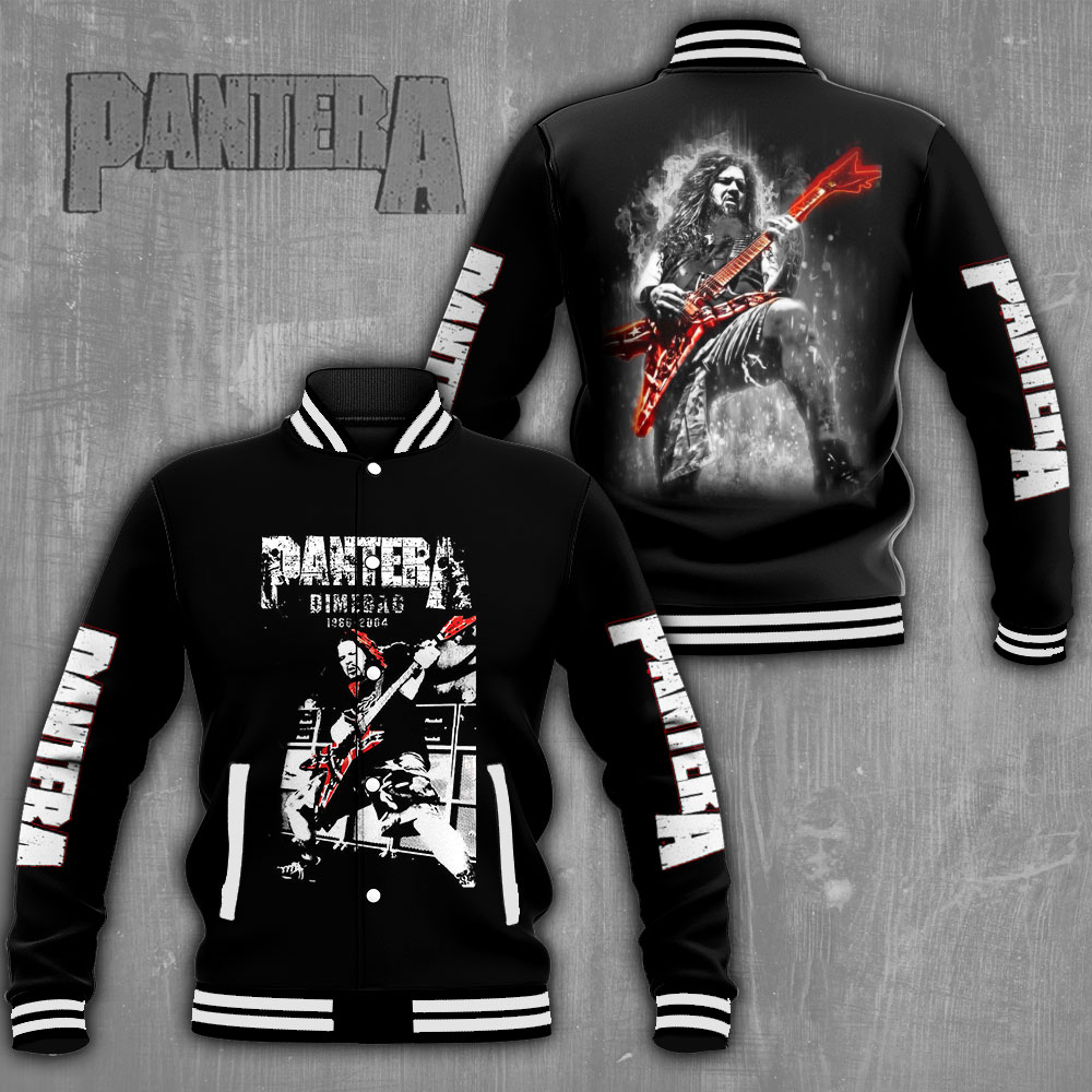 Pantera Music Baseball Jacket For Fan