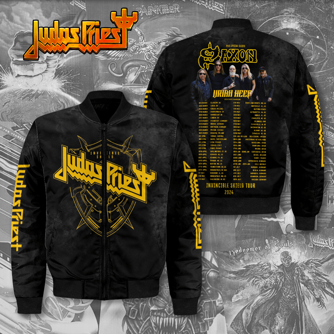 Judas Priest Music Baseball Jacket For Fan