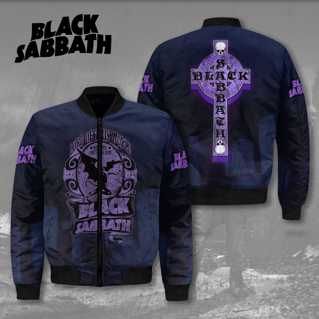 Black Sabbath Music Baseball Jacket For Fan