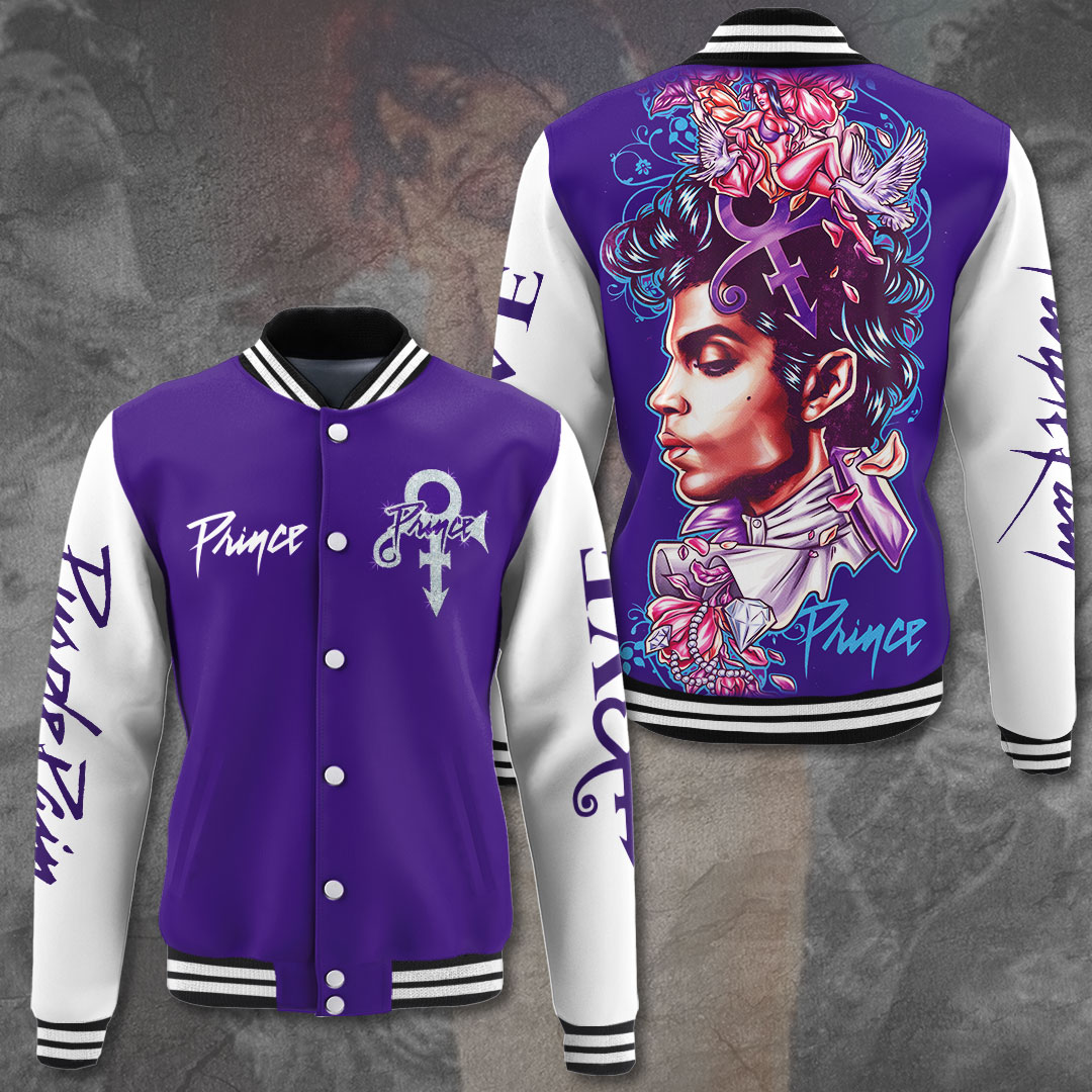 Prince Music Baseball Jacket For Fan