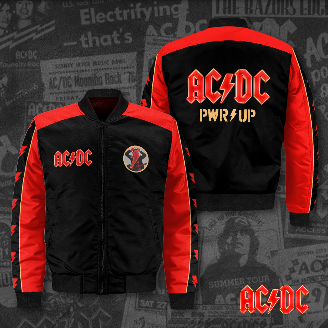 Ac/Dc Music Baseball Jacket For Fan