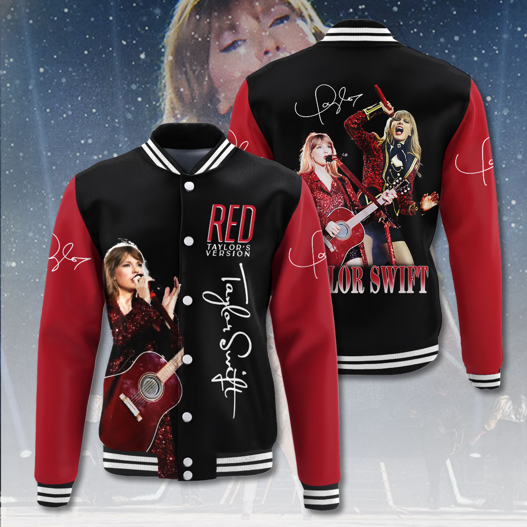 Taylor Swift Music Baseball Jacket For Fan