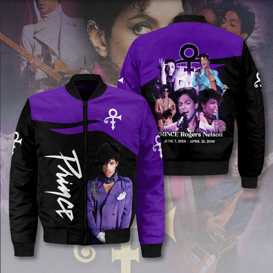Prince Music Baseball Jacket For Fan