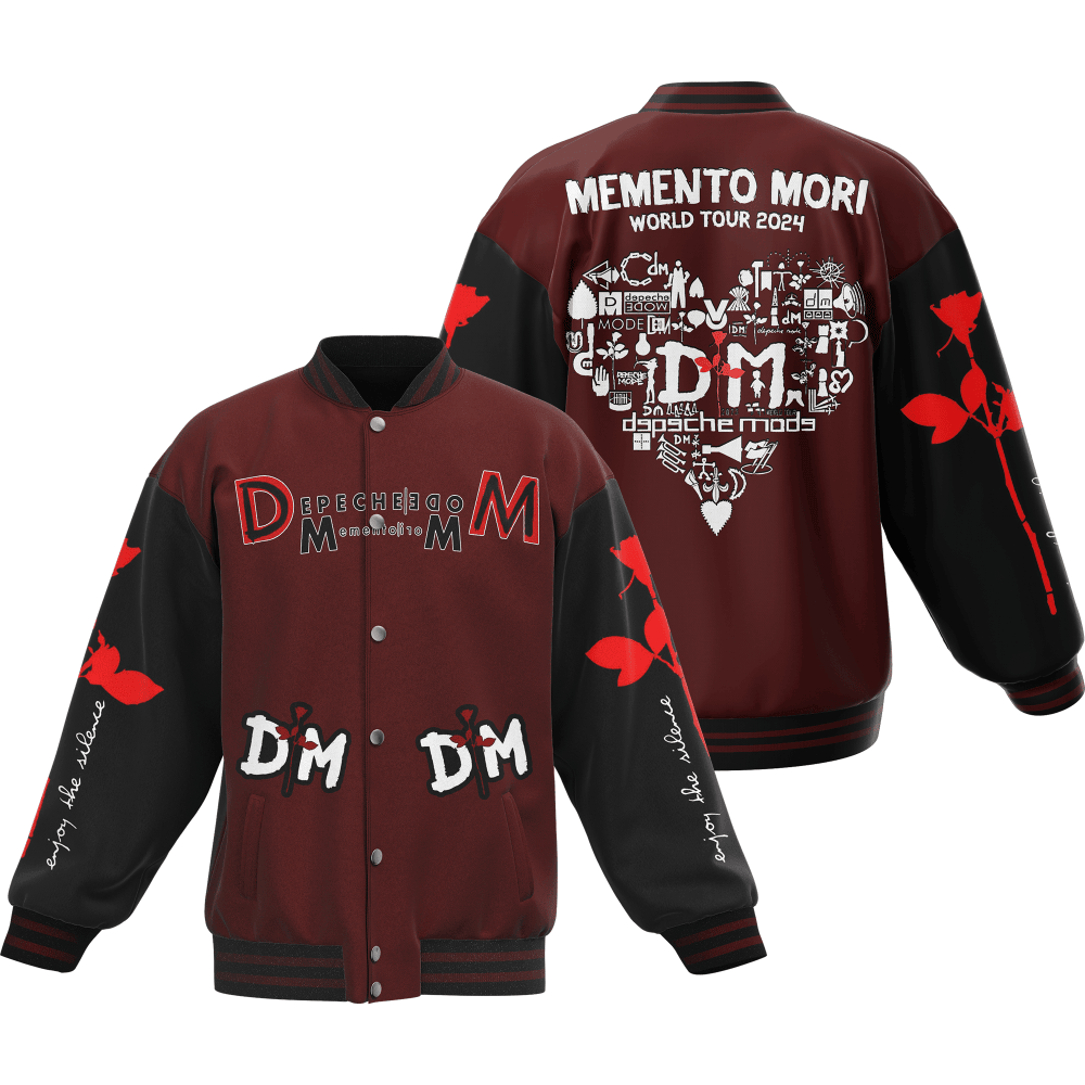 Depeche Mode Music Baseball Jacket For Fan