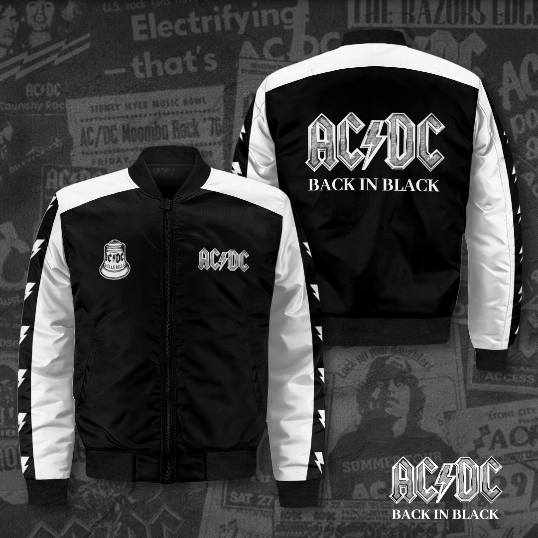 Ac/Dc Music Baseball Jacket For Fan