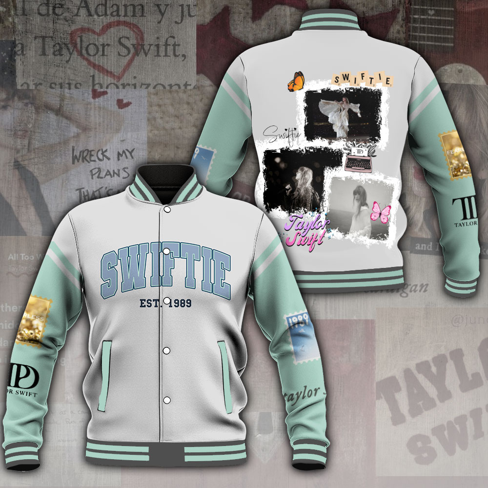 Taylor Swift Music Baseball Jacket For Fan