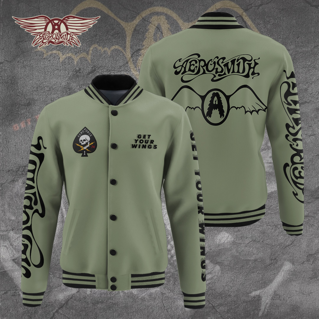 Aerosmith Music Baseball Jacket For Fan